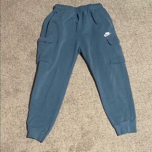 Nike Blue Cargo Joggers